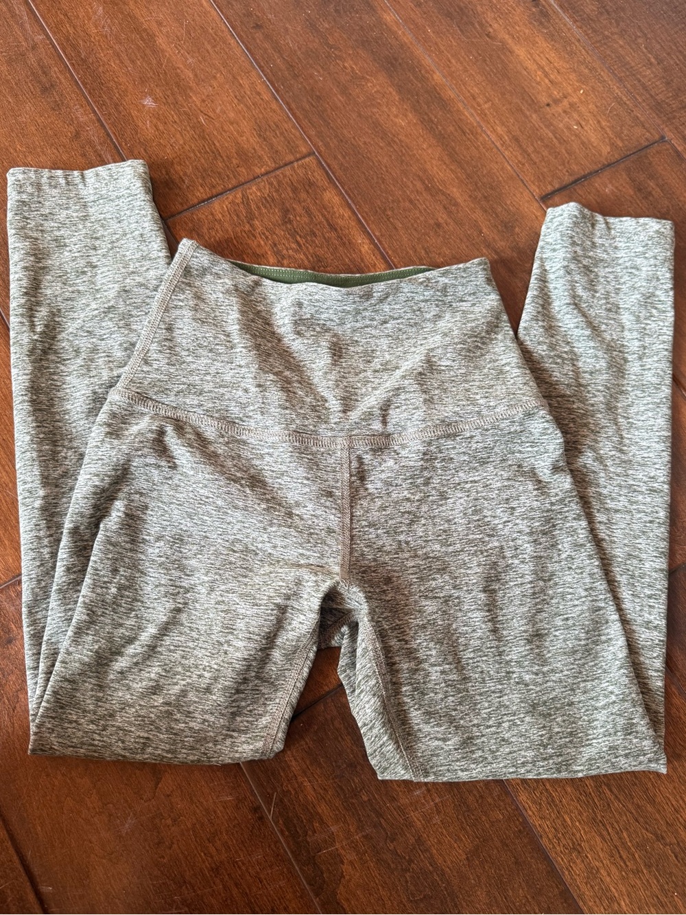 Beyond Yoga Heather green High-Rise Leggings